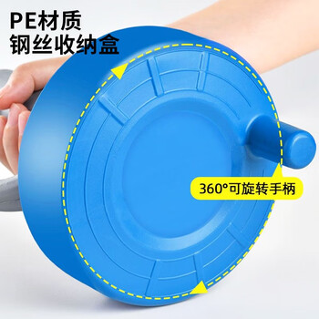 千禧红通马桶下水道疏通神器家用厨房厕所地漏弹簧管道手摇疏通器5米