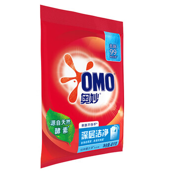 奥妙（OMO）洗衣粉 【超市同款】深层洁净洗衣粉 4KG 强效清洁