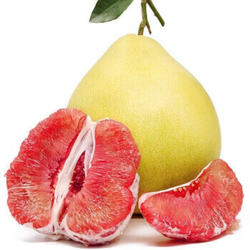 海南精选三红蜜柚 红心柚子 2粒装  新鲜水果礼盒中秋水果中秋礼盒