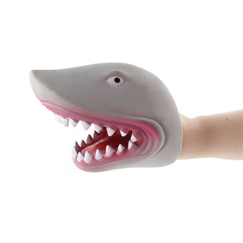 澄可 儿童恐龙手偶手套玩具动物头手套玩偶三角霸王龙软胶仿真动物