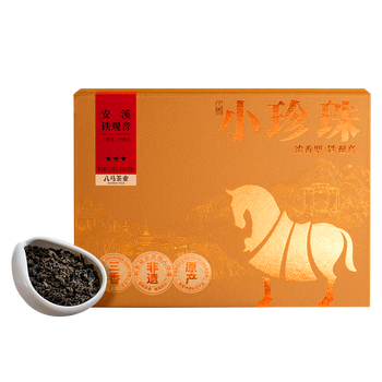 八马茶业 安溪铁观音250g 浓香型乌龙茶 高品质茶叶 小珍珠系列 礼盒装 八马茶业 安溪铁观音250g 浓香型乌龙茶 高品质茶叶 小珍珠系列 礼盒装