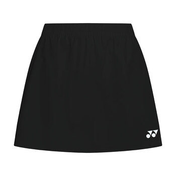 尤尼克斯（YONEX）羽毛球服专业吸汗透气时尚女款运动短裙裤220075BCR黑L