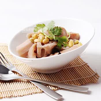 必胜客焗饭碗纯白瓷碗意面碗水果沙拉碗斜口碗酒店饭店陶瓷餐具 10