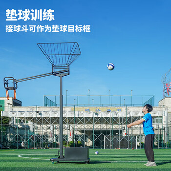 斯波阿斯V2101L排球扣球机投球训练器材比赛专用装备教练教具机 黑色
