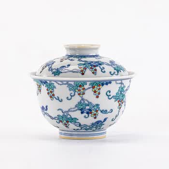 斗彩花瓶图片- 京东