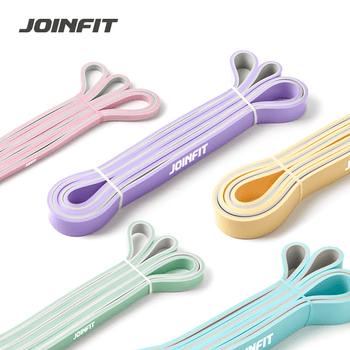 捷英飞（JOINFIT）阻力带弹力带家用训练瑜伽力量拉力带绳 花簇粉 F.S.001A-J