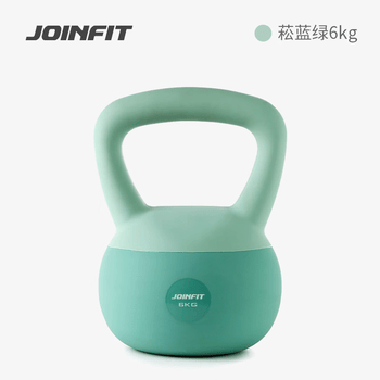 捷英飞（JOINFIT）软壶铃女士健身器材家用哑铃器材 6kg菘蓝绿 F.S.002AC-J