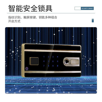 中伟（ZHONGWEI）保密柜文件资料档案员工储物收纳柜双保险指纹密码锁通双节带抽