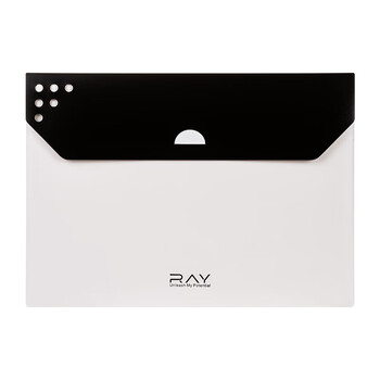 齐心(COMIX)10只A4双色文件袋RAY系列按扣资料袋发票管理塑料档案袋 文件保护票据试卷收纳袋办公用品A3299 白 齐心(COMIX)10只A4双色文件袋RAY系列按扣资料袋发票管理塑料档案袋 文件保护票据试卷收纳袋办公用品A3299 白