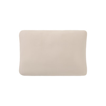 MUJI可多种用途的柔软靠垫 床头靠枕 长方型/50*80*14cm/浅米色