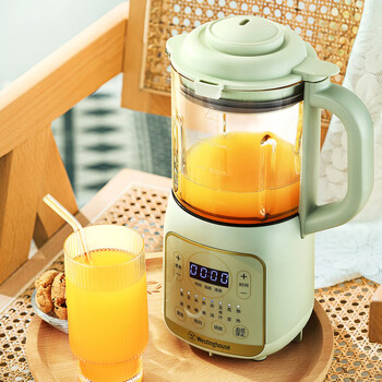 西屋（WESTINGHOUSE）破壁料理机家用0.9L多功能免过滤豆浆机WFB-A717绿色