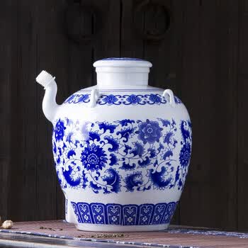 青花瓷瓶子型号规格- 京东
