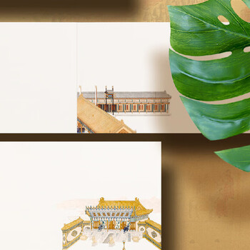 奉旨【全网低价】故宫文创 宫迎和瑞-金属书签便签礼盒套装1套6支装 学生生日毕业礼物 学生礼物