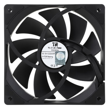 Thermalright(利民)  TL-C12C X3 黑色12cm性能级风压扇 4PIN PWM S-FDB轴承 1550转速 三连包套装