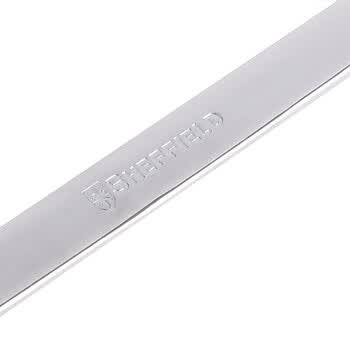 钢盾 SHEFFIELD S018122  公制精抛光双开口扳手22×24mm