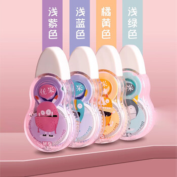晨光(M&G)文具5m*5mm高颜值便携修正带 学生隐形涂改带优米小怪系列改正带单个装颜色随机 ACT54702 晨光(M&G)文具5m*5mm高颜值便携修正带 学生隐形涂改带优米小怪系列改正带单个装颜色随机 ACT54702