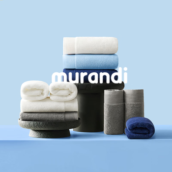 京东京造 138g加厚沐兰迪毛巾 10A抗菌除螨 纯棉全棉男士洗脸巾 2条 蓝+灰