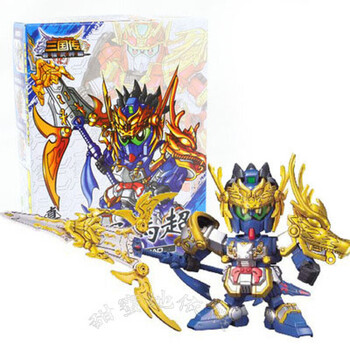 精乐三国sd敢达拼装模型三国传刘备关羽张飞曹操赵云吕布sn2202 马 