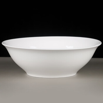 家用陶瓷白菜盘子碟米饭面碗大汤碗鱼盘勺子微波炉单个自由搭配 白9