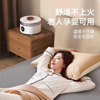 乐视TV水暖毯双人电褥子家用调温除湿除螨水热毯水循环水暖炕床垫定时恒温电热毯0.9*1.8米