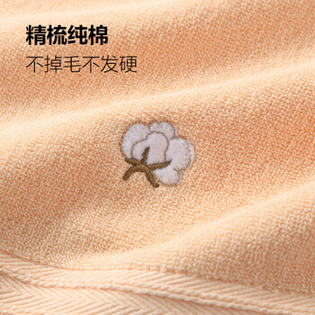 新亚纯棉成人洗脸毛巾3条 全棉超柔吸水大毛巾成人面巾 30*60cm运动