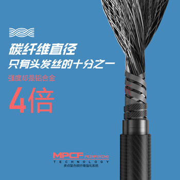 李宁（LI-NING）羽毛球拍全碳素单拍锋影系列4U超轻进阶训练比赛拍深墨绿 已穿线