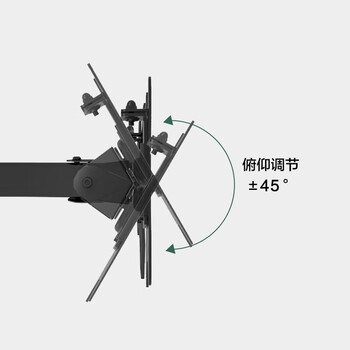 戈普（GEPU）三屏显示器支架 品字形三屏桌置式 SP1