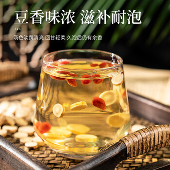 同仁堂黄芪片正宗甘肃原产无硫特级生黄芪北芪切片搭党参当归红枣200g