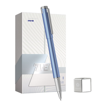 英雄（HERO）臻系列【臻尚】宝珠笔  签字精装笔座礼盒男女学生毕业生日0.5mm冰川蓝JD