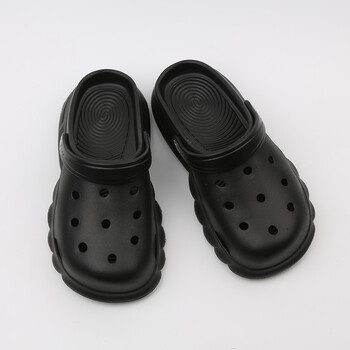 0119 黑色亲子洞洞鞋 30/31