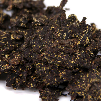 泾渭茯茶黑茶 过节礼盒 咸阳茯茶 陕西西安特产 金花茯砖茶 玄净720g