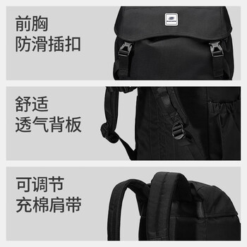 斯凯奇双肩包男女书包大容量电脑包户外包旅行露营背包L324U038