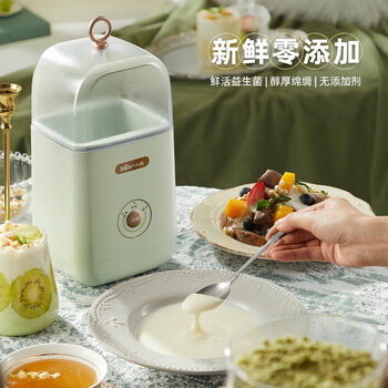Bear酸奶机 家用全自动便携式酸度可调恒温发热酸奶发酵机 SNJ-C12S3