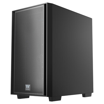 Thermaltake（Tt）启航者F4 机箱电源套装台式机电脑主机（含400W电源/支持MATX主板/钢化玻璃侧透/背线）