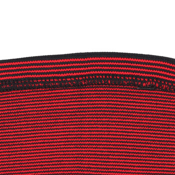 AQ护膝专业运动跑步登爬山篮羽毛球半月板防护黑红10501L单只装