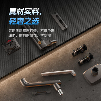 NB ERGONOMIC显示器支架电竞游戏27-50英寸桌面显示器支架臂旋转机械臂电脑架显示器底座屏幕增高架 暮云灰