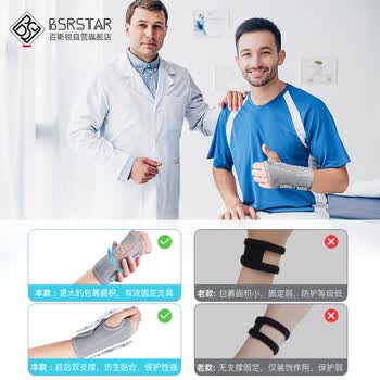 百斯锐tfcc护腕防扭伤腱鞘固定炎腕关节支具骨折护损伤手腕医用康复护具