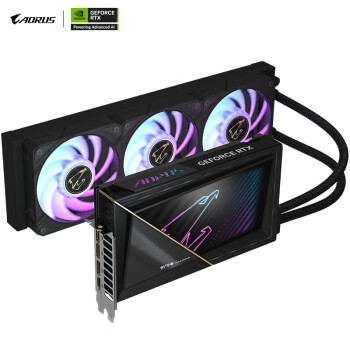 技嘉（GIGABYTE）5090D显卡 水雕 AORUS GeForce RTX 5090 D XTREME WATERFORCE 32G电竞设计AI智能【注册四年保】 