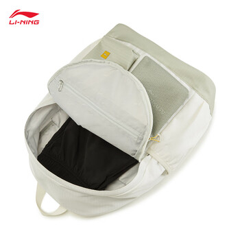 李宁健身系列丨防泼水运动双肩包男女同款大容量轻便旅行背包ABSV157
