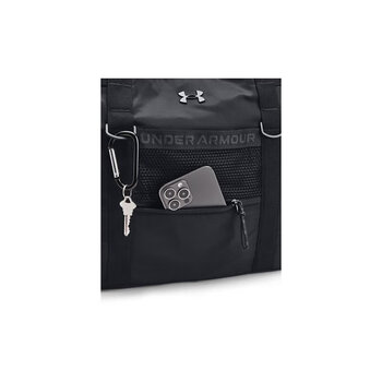 安德玛（Under Armour）春夏女子瑜伽训练运动托特包1381907 黑色002 均码