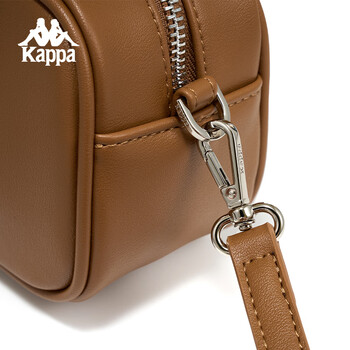 卡帕（Kappa）背靠背时尚单肩包2024新款复古斜挎包休闲包手提包女包K0F28BD11