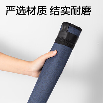 得力（deli）公文包双层男女士便携商务包电脑包立体式事务包手提包拉链袋会议包资料文件袋收纳袋 黑色BG210