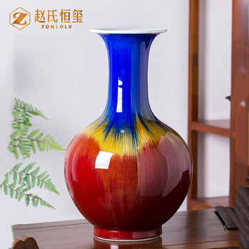 中国 唐三彩 花瓶 47cm 唐三彩花瓶价格？ - 三彩工艺品网