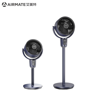 艾美特（AIRMATE）空气循环扇 FA18-X113 家用电风扇 台地两用节能轻音办公室台扇 换气降浊落地扇风扇 