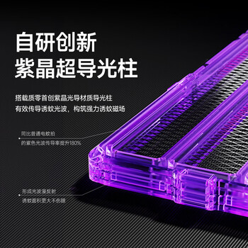 质零户外灭蚊灯装备折叠充电式六合一电蚊拍强力灭蚊灯米家钛灰V3