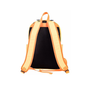 尤尼克斯（YONEX）羽毛球包青少年儿童时尚魔术贴双肩背包BA299CR黄橙