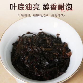 茶马世家安化黑茶正宗金花茯砖2013年陈湖南特产茶叶礼物免切颗粒罐装200g