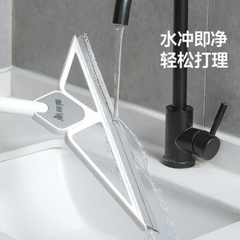 美丽雅魔术扫把卫生间刮水地刮浴室不粘头发橡胶拖把神器