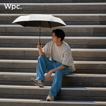 Wpc.全自动遮阳伞晴雨两用伞黑胶男女防晒伞太阳伞折叠商伞便携节节收