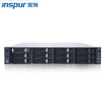 浪潮（inspur）NF5280M6 机架服务器 数据库 虚拟化  2颗4310 24核心 128G 2块960G+3块8T 阵列卡